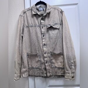 Women’s XL ASOS boxy oversized denim shirt